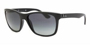NEW RAY BAN men's rb4181 sunglasses in black